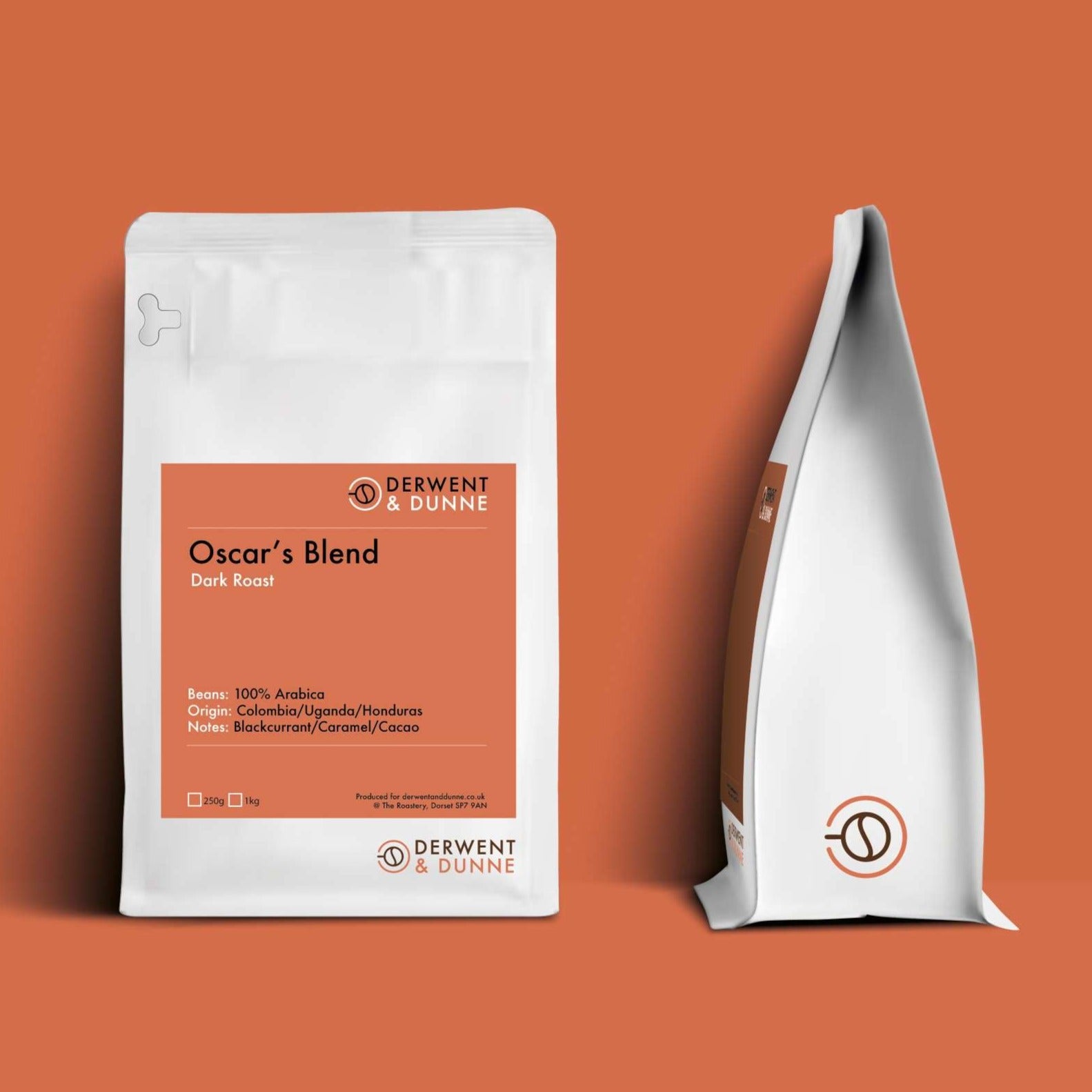 Derwent and Dunne Oscar's Blend Coffee