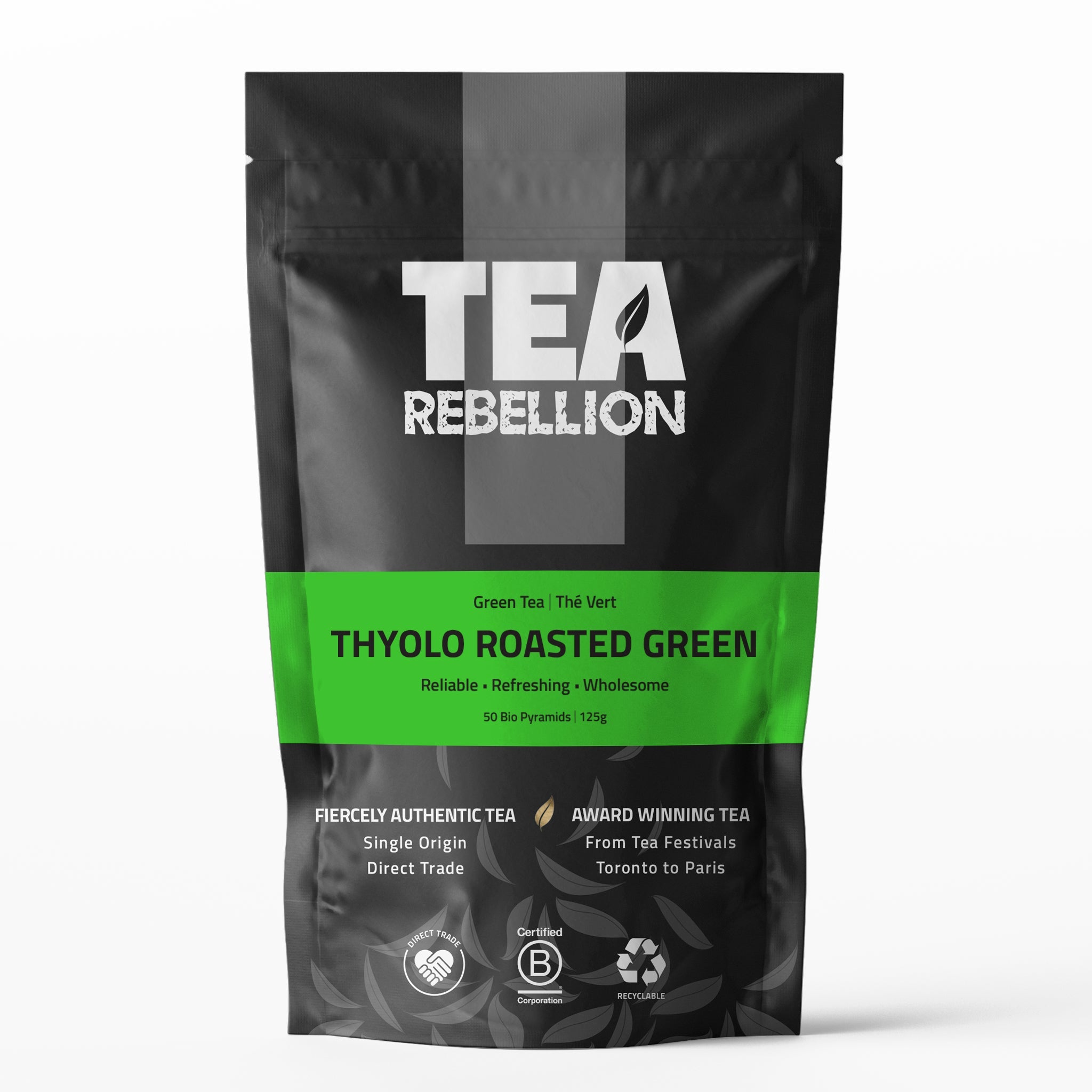 Thyolo Roasted Green Tea - Derwent and Dunne