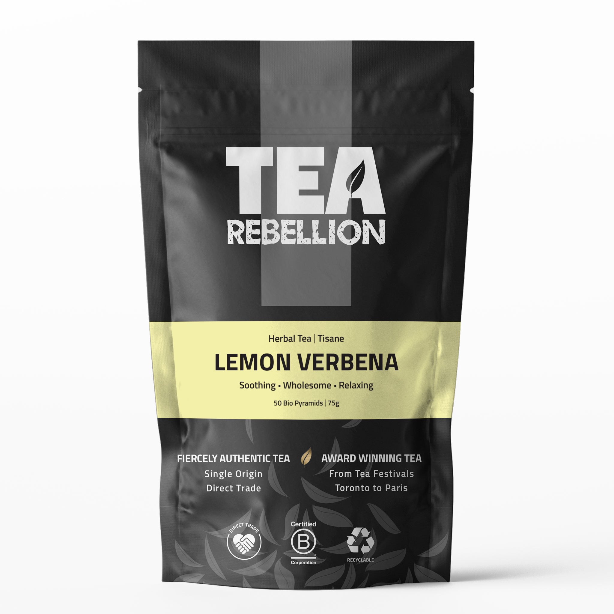 Shop Lemon Verbena Tea Online - Tea Rebellion – Derwent and Dunne